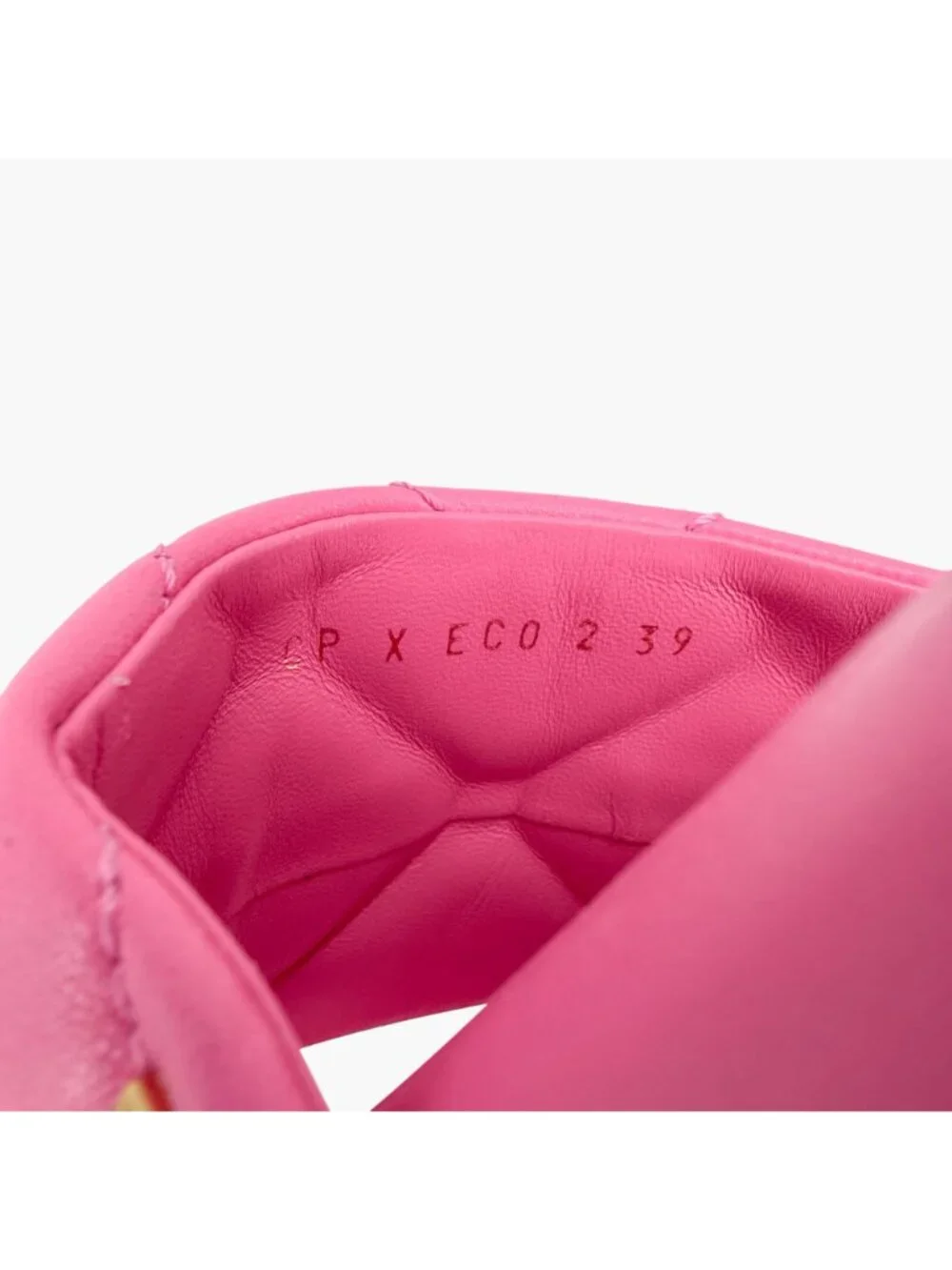 Valentino Roman Stud Platform Slide Sandals Pink Leather Size 39 US 9 Women's